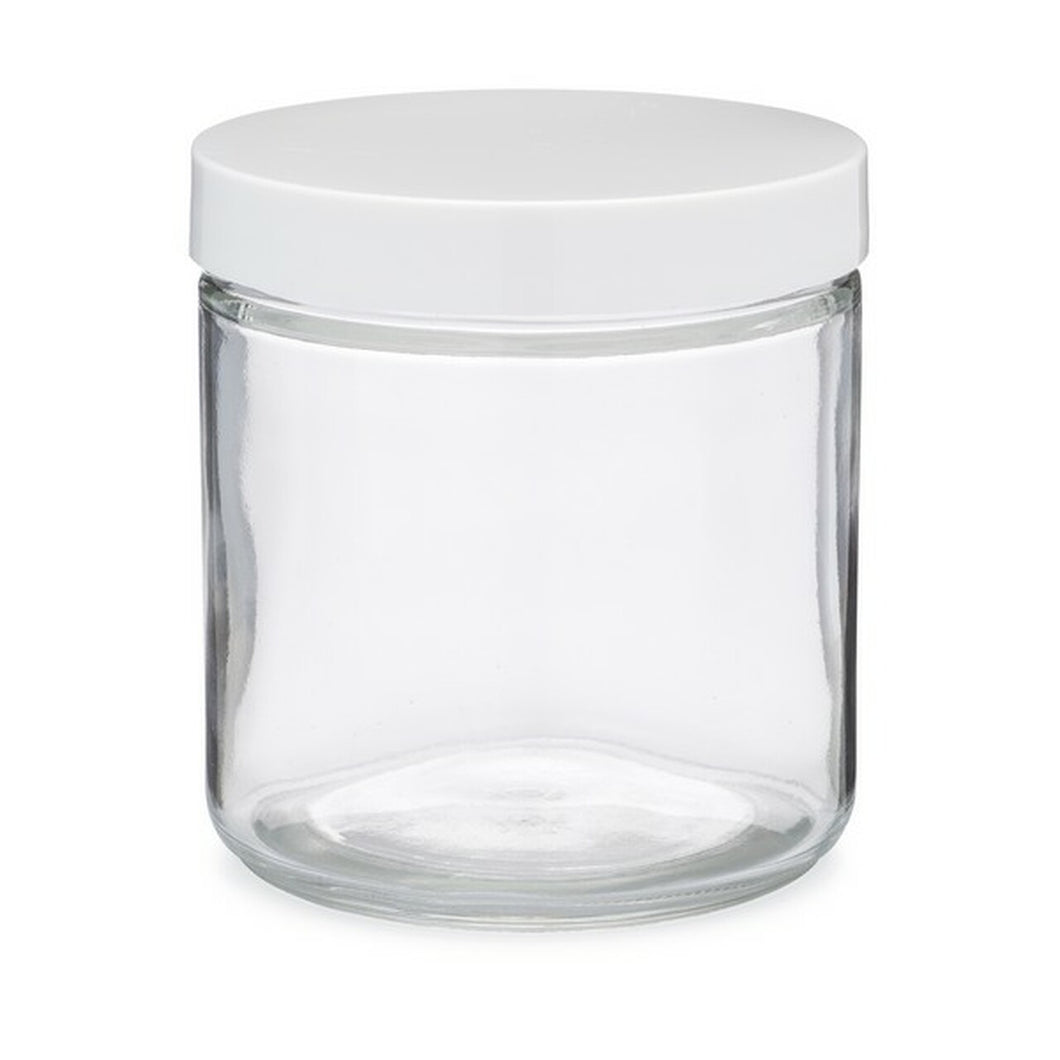 4oz glass jar with lid